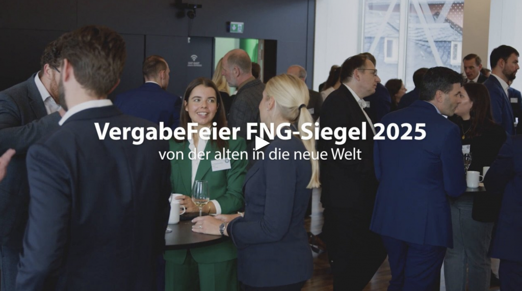 Vergabefeier FNG-Siegel 2025